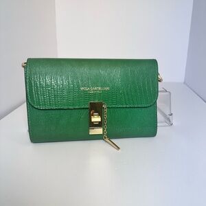 Green and Gold Crossbody Bag